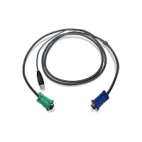 Iogear Bonded Kvm Cable, Usb, Vga, 6 Feet (G2L5202UTAA)