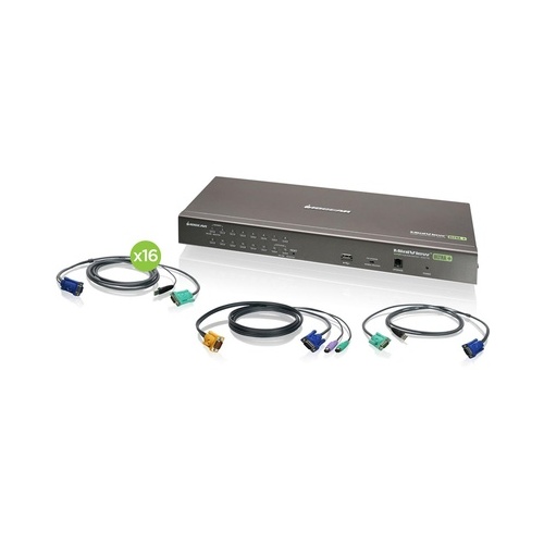 Iogear 16 Port Kvm Switch Wth Usb Cables (taa) (GCS1716KITUTAA)