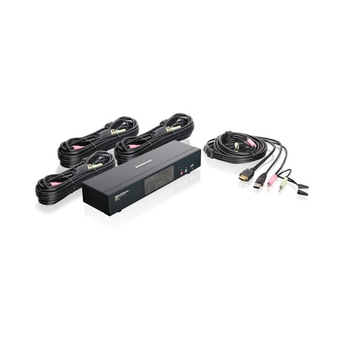 Iogear 4 Port Hdmi Multimedia Kvm Switch (GCS1794)