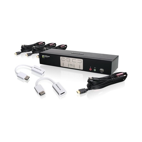 Iogear 4port Hdmi And Displayport Kvm (GCS1794DPKIT)