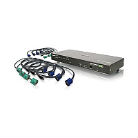 Iogear 8-port Combo Vga Kvmp Switch (GCS1808KITU)