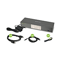 Iogear 4-port Displayport Kvmp With Usb3.0 Hub (GCS1904)