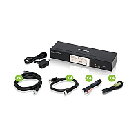 Iogear 4-port Displayport1.2 Kvmp W/usb3.1 Hub (GCS1934)