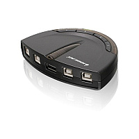 Iogear 4 Port Usb 2.0 Automatic Printer Switch (GUB431)