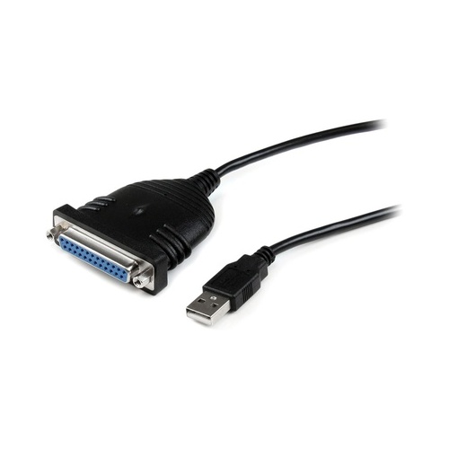 StarTech 6ft Usb To Db25 Parallel Printer Cable (ICUSB1284D25)