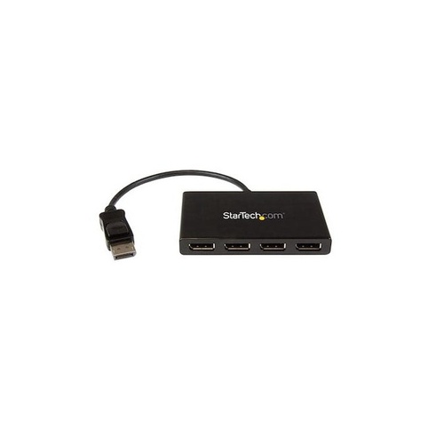 StarTech 4 Port Dp Multi Monitor Adapter Mst Hub (MSTDP124DP)