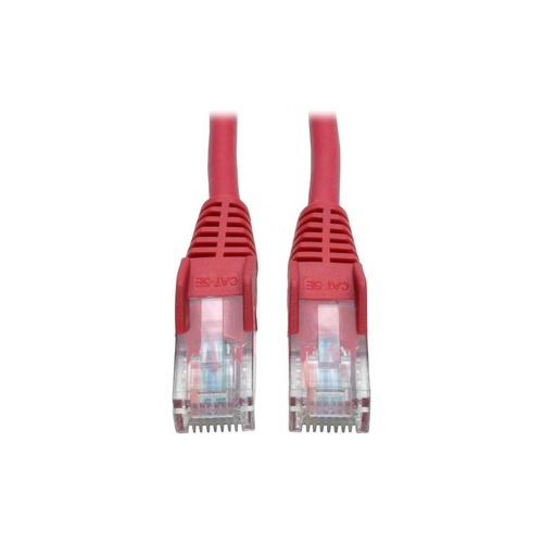 Tripp Lite 14ft Cat5e Snagless Patch Cable M/m Red (N001014RD)