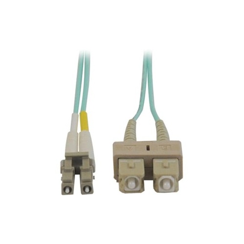Tripp Lite 1m Mmf 50 Om3 Fiber Cable Lc/sc Aqua (N81601M)