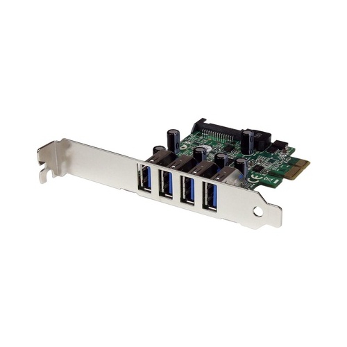 StarTech 4 Port Pci Express Pcie Usb 3.0 Card (PEXUSB3S4V)