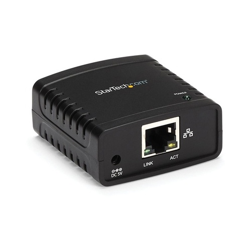 StarTech.com 10/100Mbps Ethernet to USB 2.0 Network LPR Print Server - Thumbnail 3
