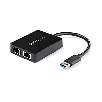 StarTech Usb 3 Dual Port Gigabit Ethernet Adapter (USB32000SPT)