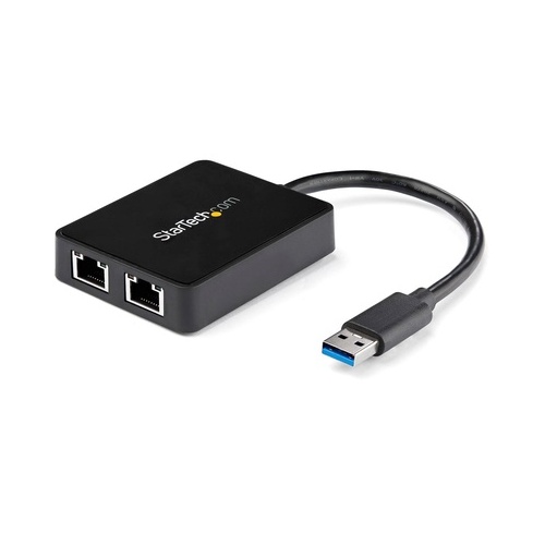 StarTech Usb 3 Dual Port Gigabit Ethernet Adapter (USB32000SPT)