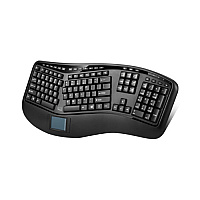 Adesso Wireless Tru-form Ergo Touchpad Keyboard (WKB4500UB)