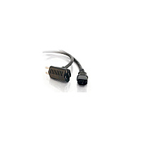 C2G 3ft 16awg Power Cord W/ Extra Outlet (30538)