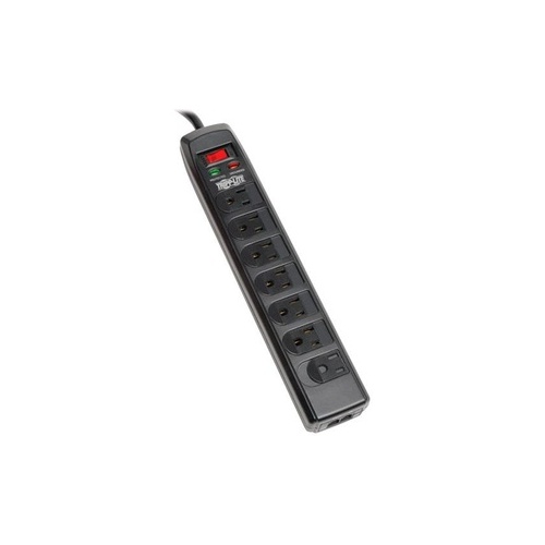 Tripp Lite 7-outlet Surge 6ft Cord 1440j Tel/rj11 (TLP706TELC)