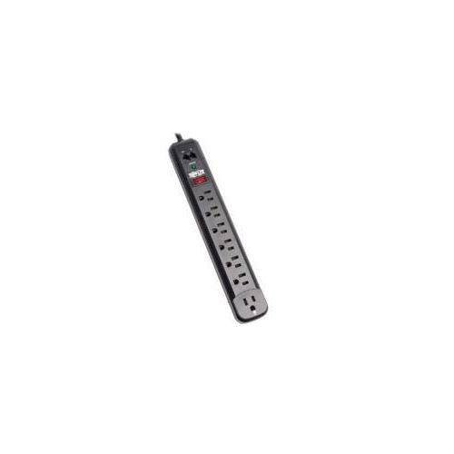 Tripp Lite 7-outlet Surge 6ft Cord 1080j Rj11/fax (TLP76RBTEL)