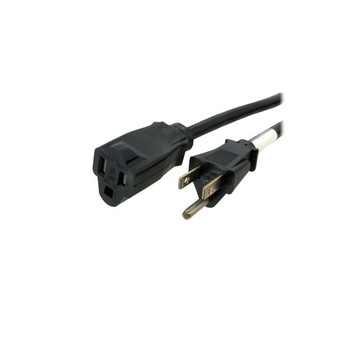 StarTech 3ft Power Extension Cord 5-15r To 5-15p (PAC1013)