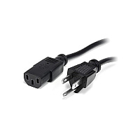 StarTech 12ft Power Cord, Nema 5-15p To C13 Cable (PXT10112)