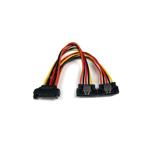 StarTech 6in Latching Sata Power Y Splitter Cable (PYO2LSATA)