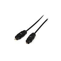 StarTech 15ft Toslink Digital Optical Audio Cable (THINTOS15)