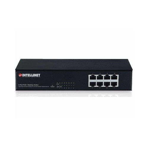 Intellinet 8 Port 10/100 Poe+ Desktop Switch (560764)