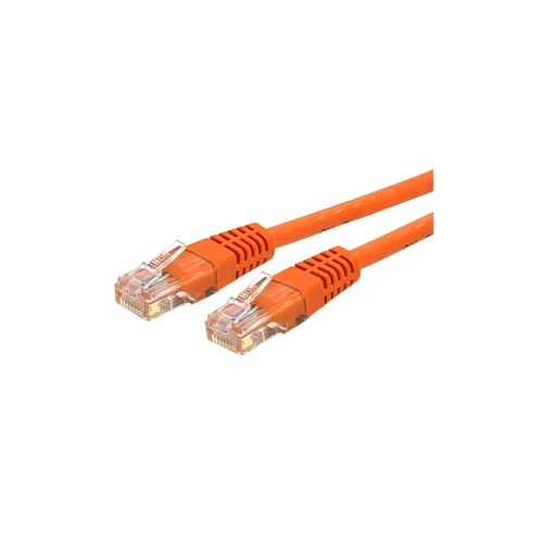 StarTech 35ft Cat6 Ethernet Cable Orange Cat6 Poe (C6PATCH35OR)