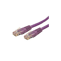 StarTech 6ft Cat6 Ethernet Cable Purple Cat 6 Poe (C6PATCH6PL)