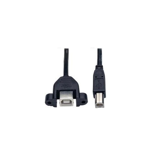 Tripp Lite 1ft Usb Extension Cable Panel Mount M/f (U025001PM)