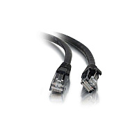 C2G 20ft Cat5e Snagless Ethernet Cable-black (00407)