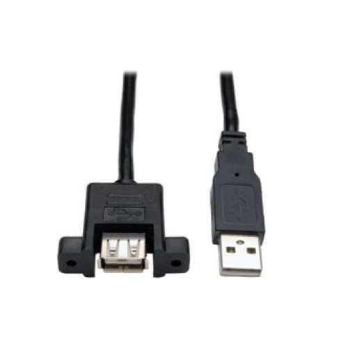Tripp Lite 6in Usb Extension Cable Panel Mount M/f (U02406NPM)
