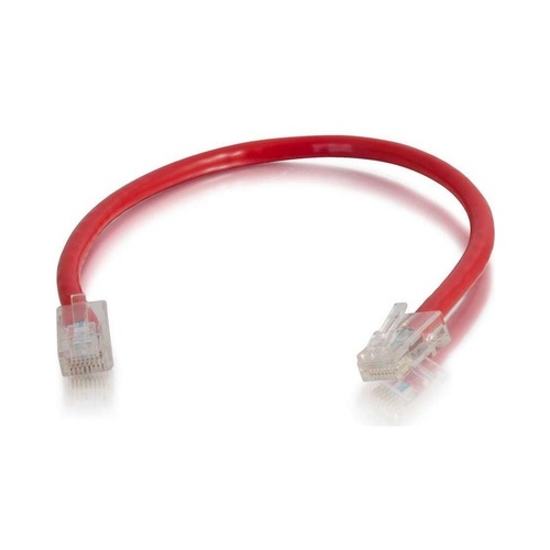 C2G 5ft Cat6 Non-booted Utp Cbl-red (04152)