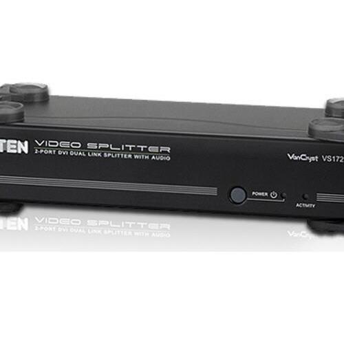 Aten 2port Dvi Dual Link Splitter + Audio/rs2 (VS172)