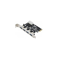 Syba Multimedia Pci-express Usb 3.0 4-port Card, Via Ch (SDPEX20133)