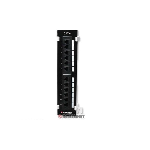 Intellinet Cat6 12 Port Wall Mount Patch Panel (560269)