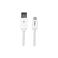 StarTech 1m White 8-pin Lightning To Usb Cable (USBLT1MW)