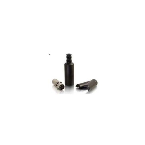 C2G 8-pin Mini Din Male - Black Boot (01755)