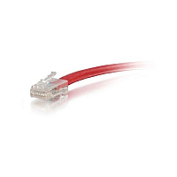 C2G 30ft Cat6 Non-boot Utp Cbl-red (04163)