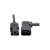 Tripp Lite 6ft Power Cord 14awg Left Angle C14/c13 (P00500614LA)