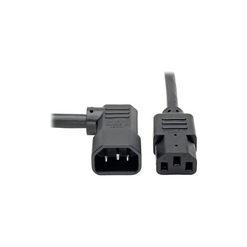 Tripp Lite 6ft Power Cord 14awg Right Angle C14/c13 (P00500614RA)