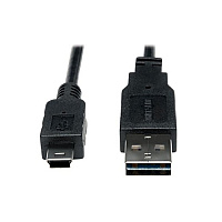 Tripp Lite 3ft Reversible Usb Cable A/5pin Mini-b (UR030003)