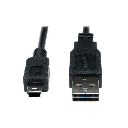 Tripp Lite 3ft Reversible Usb Cable A/5pin Mini-b (UR030003)