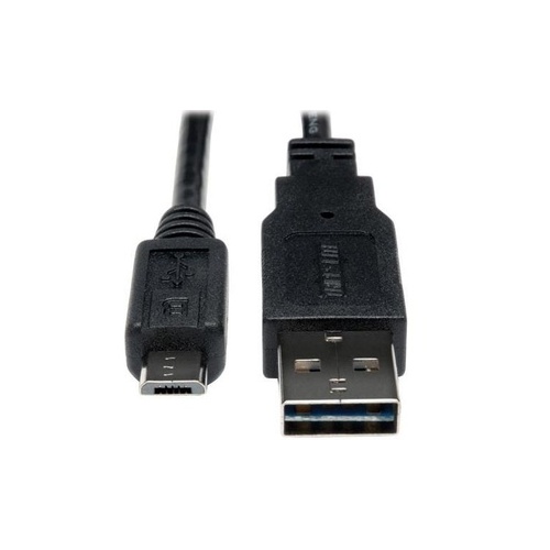 Tripp Lite 6ft Reverisble Usb Cable A/5pin Micro-b (UR050006)