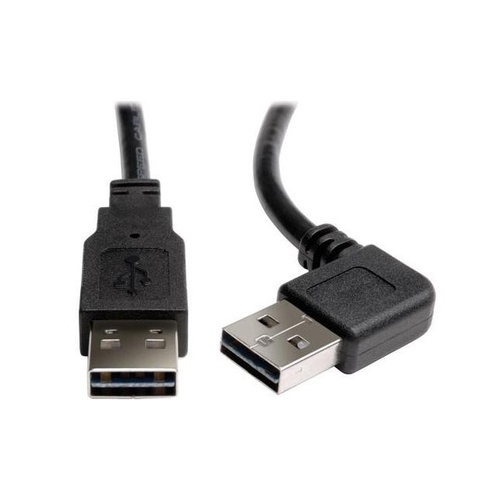 Tripp Lite 6ft Reversibleusb Cable Right Angle-a/a (UR020006RA)
