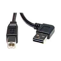 Tripp Lite 6ft Reversible Usb Cable Right Angle-a/b (UR022006RA)