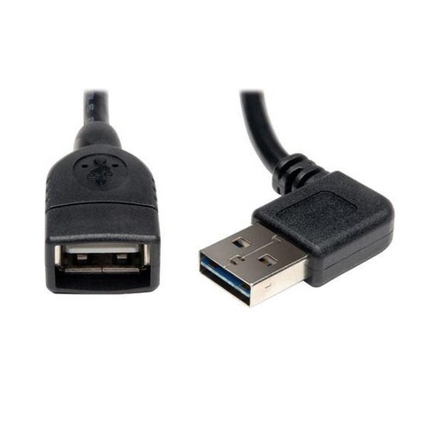 Tripp Lite 18in Reversible Usb Cable Right Angle-a (UR02418NRA)