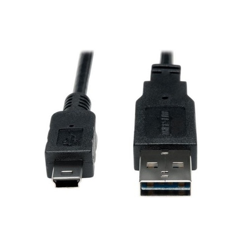 Tripp Lite 3ft Rev Usb Cable Right Angle-a/micro-b (UR050003RA)