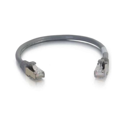 C2G 1ft Cat6a Snagless Stp Cbl-gry (00638)