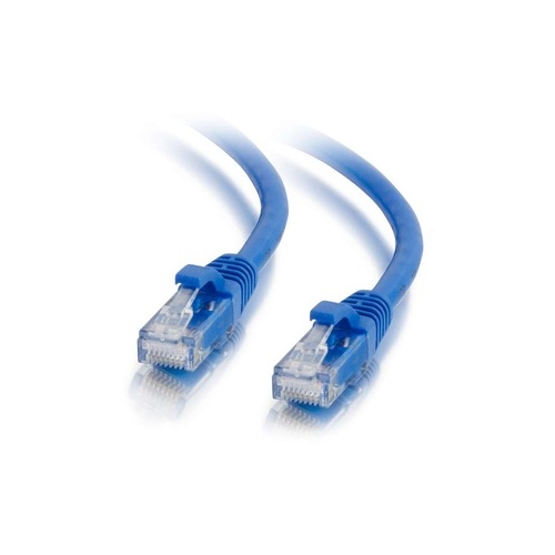 C2G 8ft Cat6a Snagless Ethernet Cable-blue (00696)