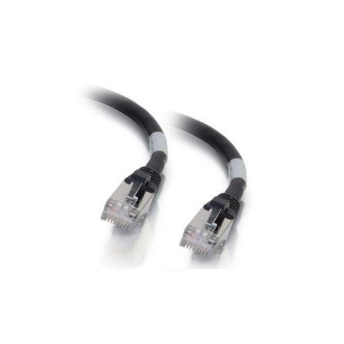 C2G 15ft Cat6a Snagless Stp Cbl-blk (00718)