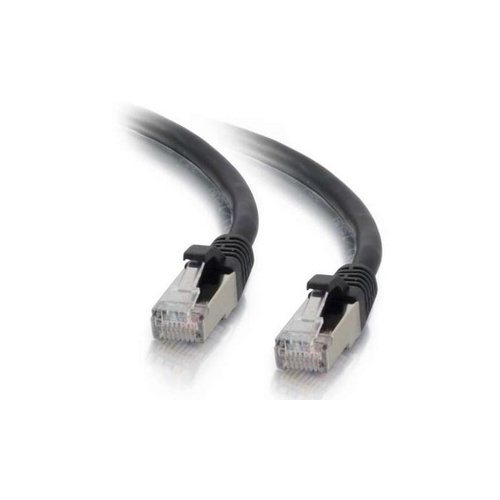 C2G 15ft Cat6 Snagless Stp Cbl-blk (00820)